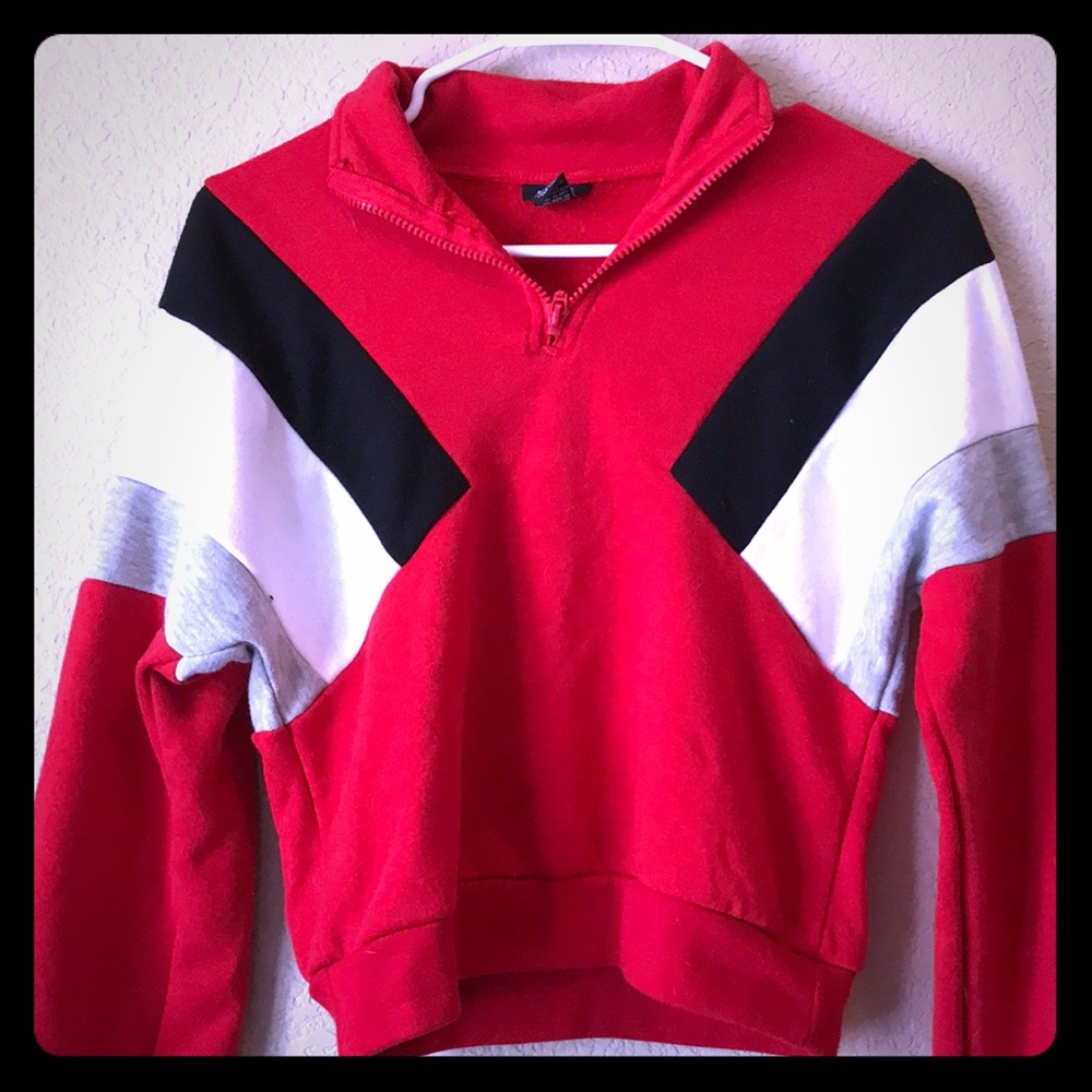 Sweater Crop top